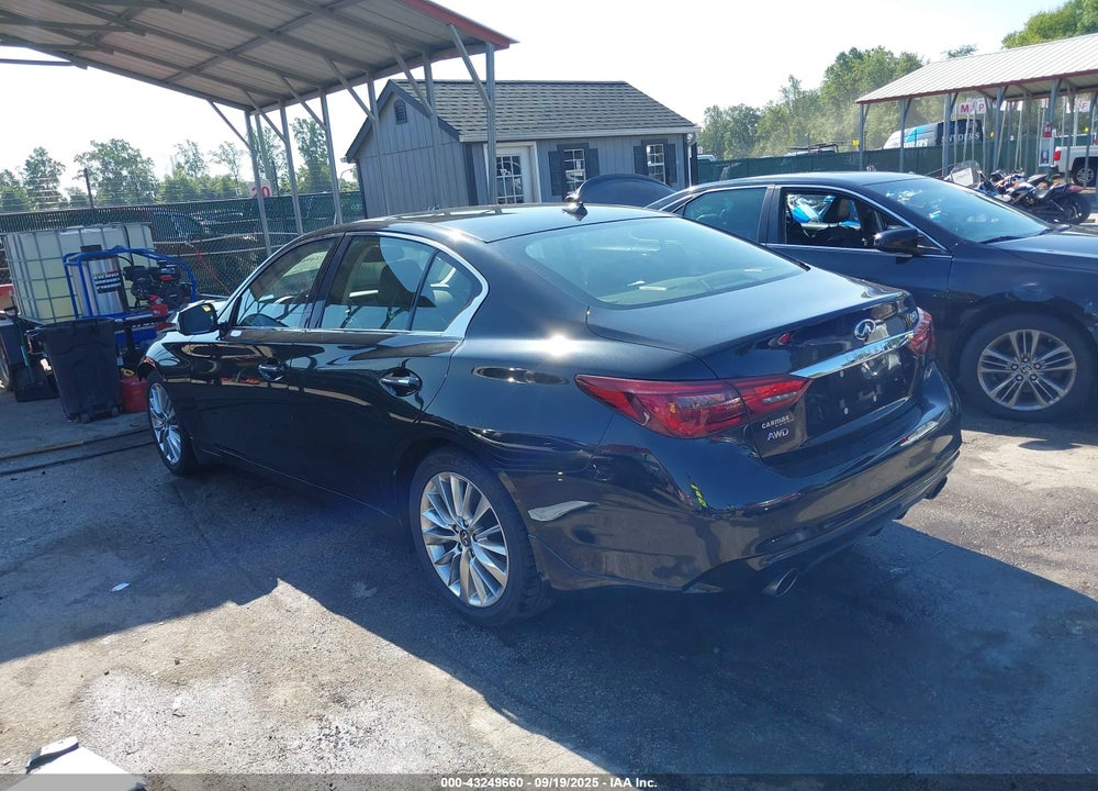 2021 INFINITI Q50 LUXE AWD VIN: JN1EV7BR3MM751865