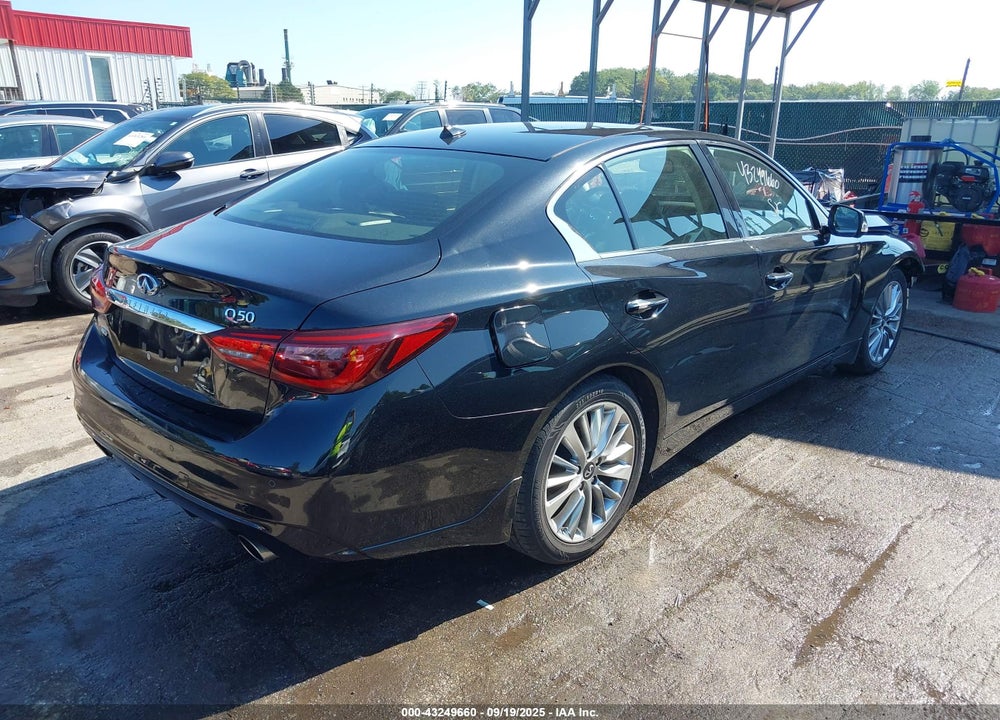 2021 INFINITI Q50 LUXE AWD VIN: JN1EV7BR3MM751865
