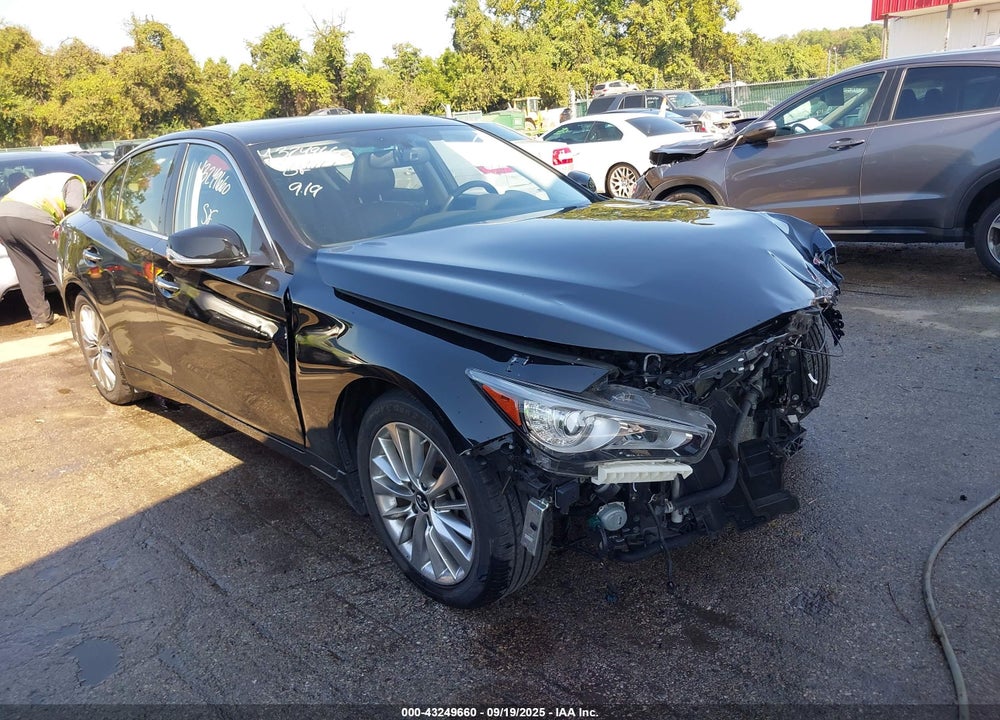 2021 INFINITI Q50 LUXE AWD VIN: JN1EV7BR3MM751865