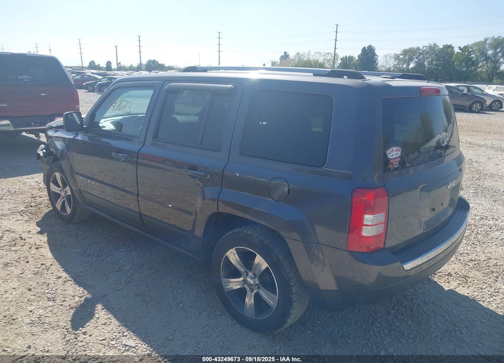2016 JEEP PATRIOT HIGH ALTITUDE EDITION VIN: 1C4NJPFA6GD583608