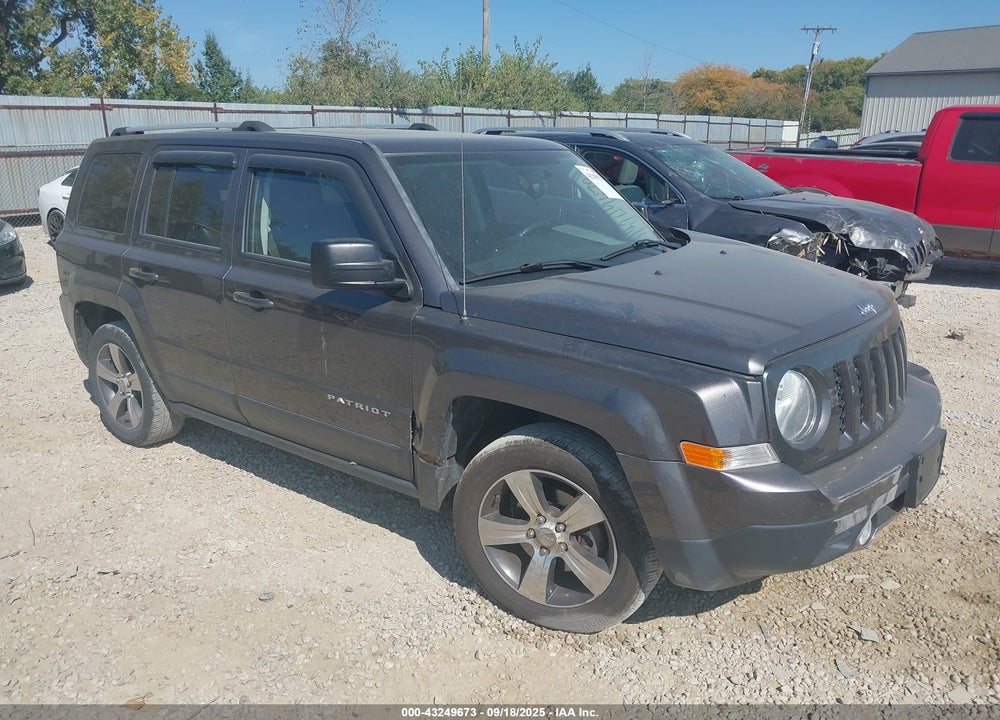 2016 JEEP PATRIOT HIGH ALTITUDE EDITION VIN: 1C4NJPFA6GD583608