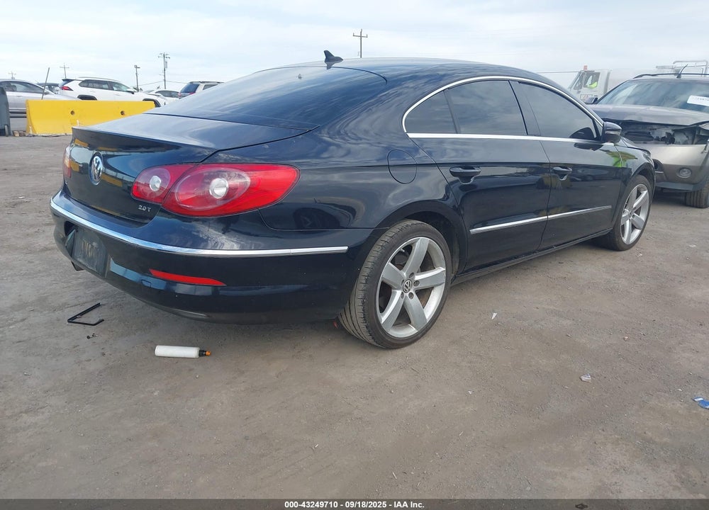 2012 VOLKSWAGEN CC VIN: WVWHP7AN8CE524358