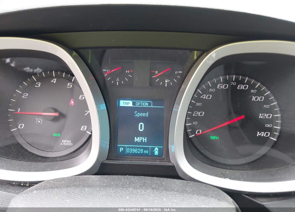 2013 CHEVROLET EQUINOX VIN: 2GNALBEK9D6147956