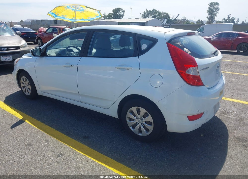 2016 HYUNDAI ACCENT VIN: KMHCT5AEXGU242482