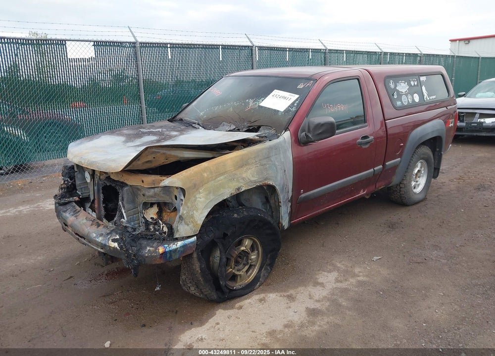 2007 CHEVROLET COLORADO VIN: 1GCDT14E178125654