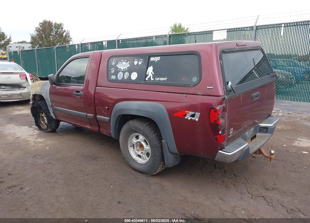 2007 CHEVROLET COLORADO VIN: 1GCDT14E178125654