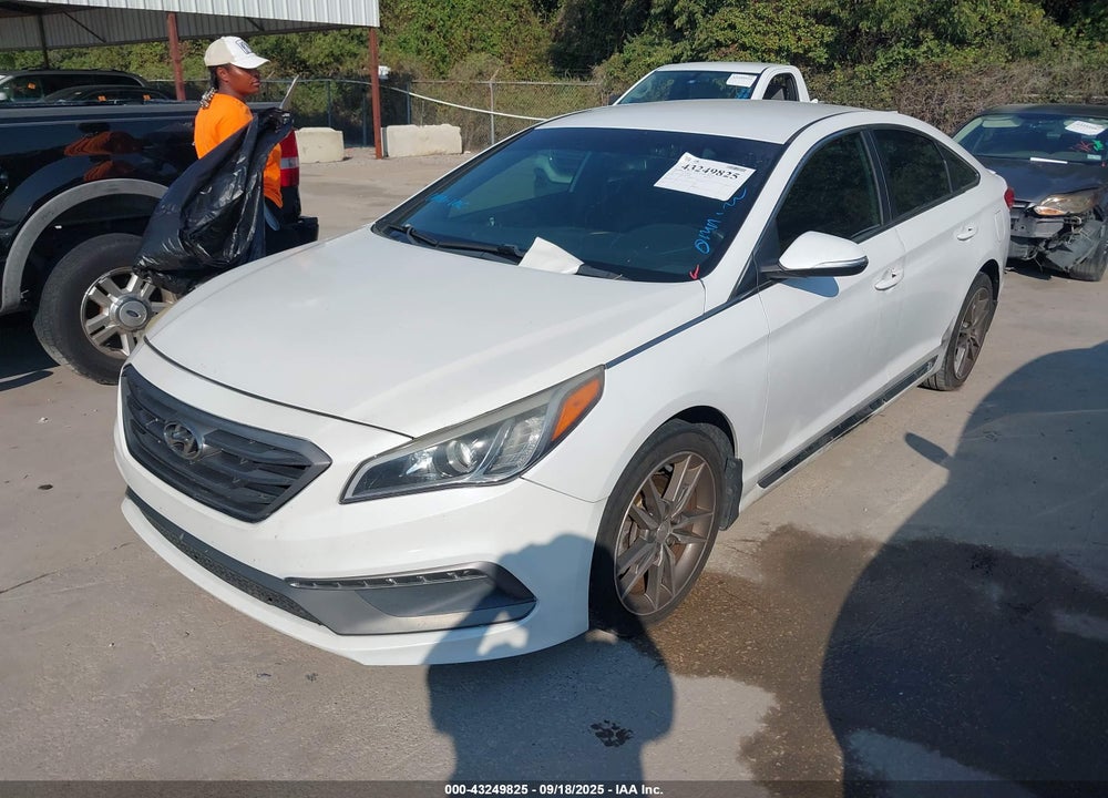 2017 HYUNDAI SONATA SPORT 2.0T VIN: 5NPE34ABXHH478834