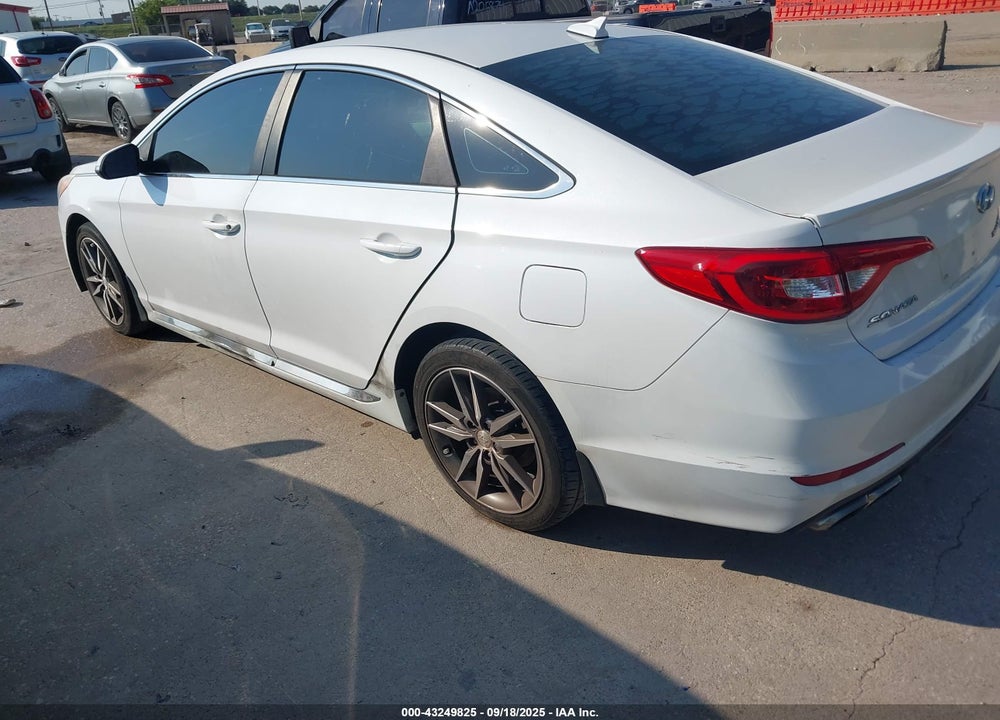 2017 HYUNDAI SONATA SPORT 2.0T VIN: 5NPE34ABXHH478834