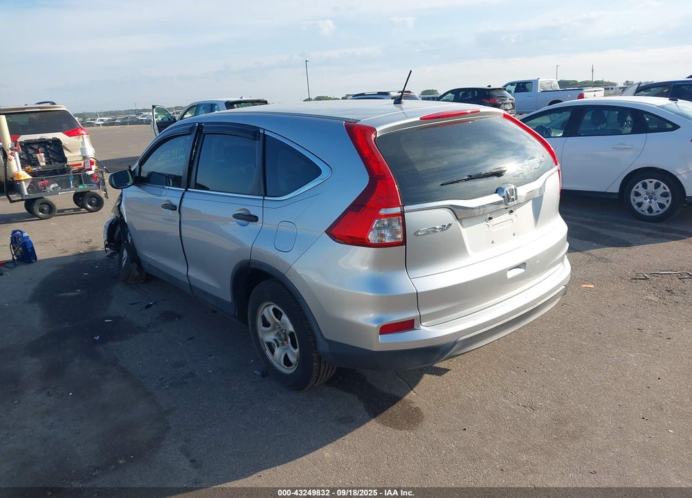 2015 HONDA CR-V LX VIN: 3CZRM3H32FG701813