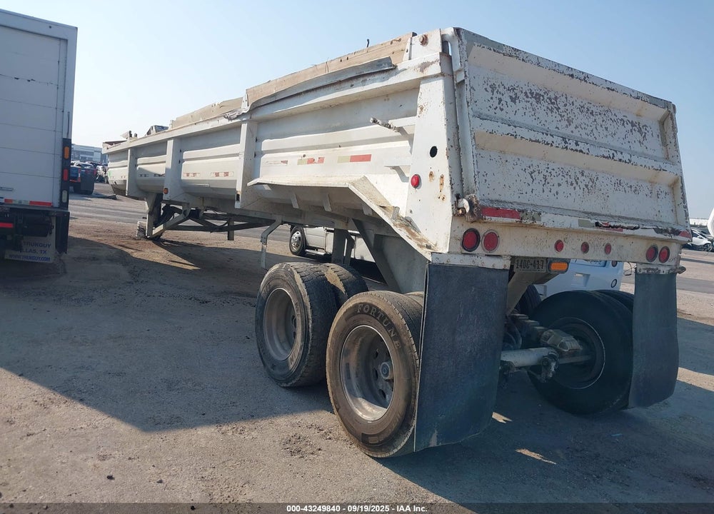 1999 LUFKIN INDUSTRIES END DUMP VIN: 1L01C3821X1133293