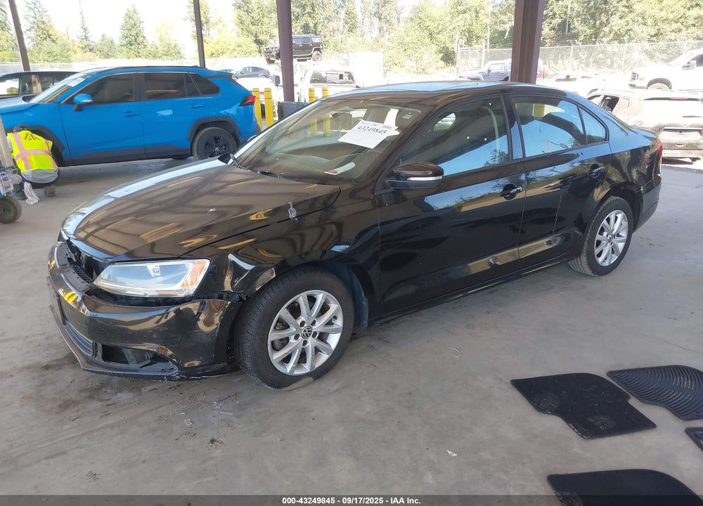 2012 VOLKSWAGEN JETTA VIN: 3VWDX7AJ4CM424499