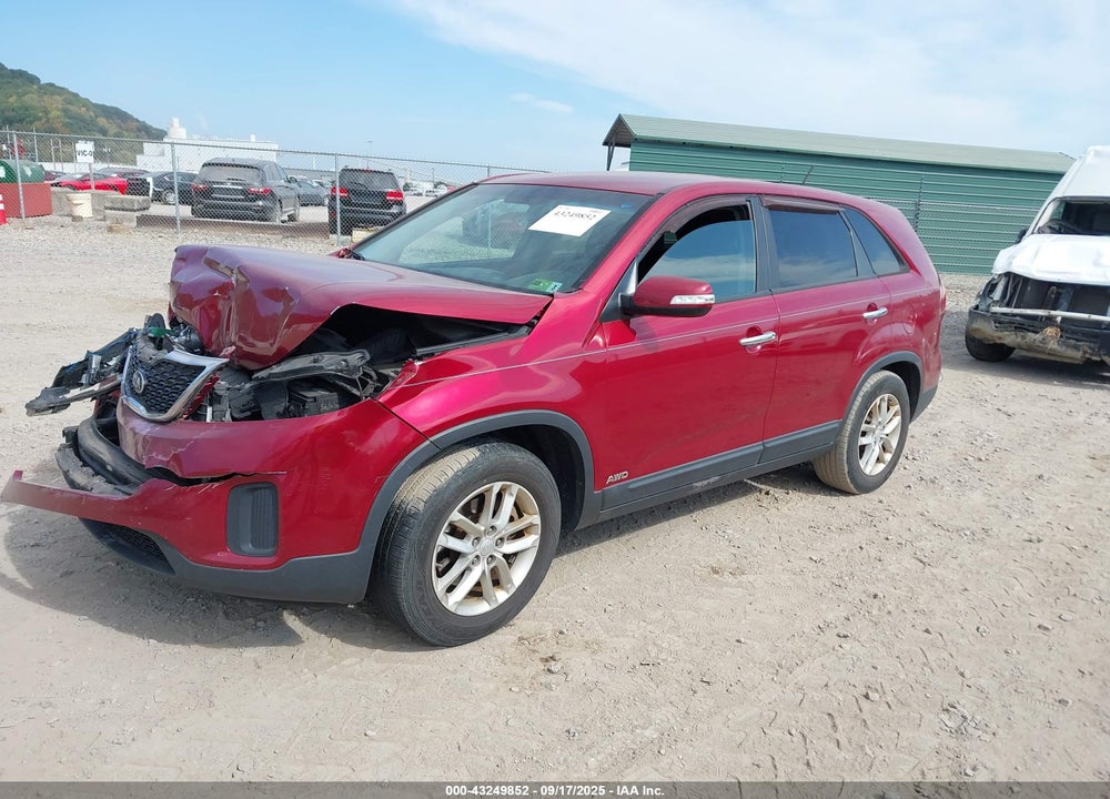 2014 KIA SORENTO VIN: 5XYKTCA66EG500301
