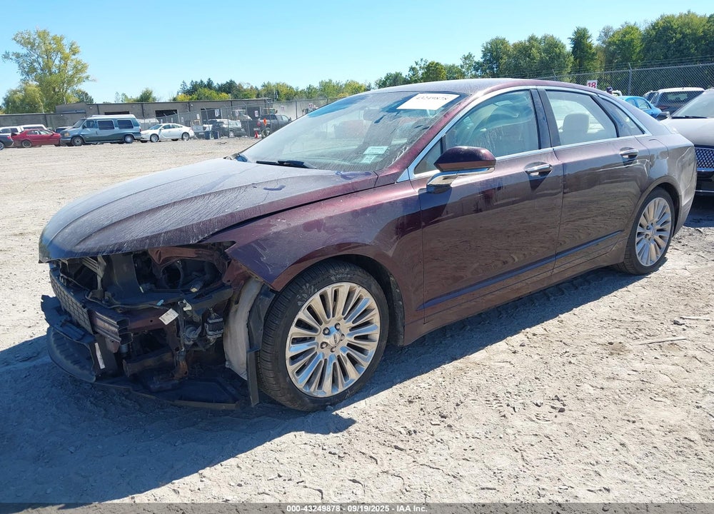 2013 LINCOLN MKZ VIN: 3LN6L2JK9DR802349