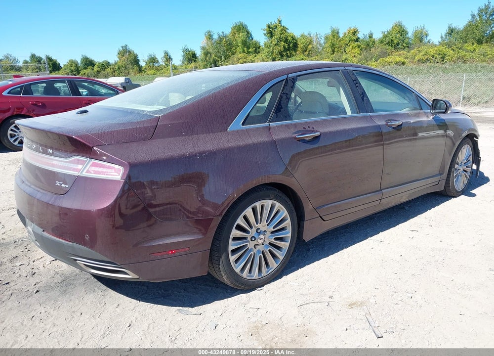 2013 LINCOLN MKZ VIN: 3LN6L2JK9DR802349