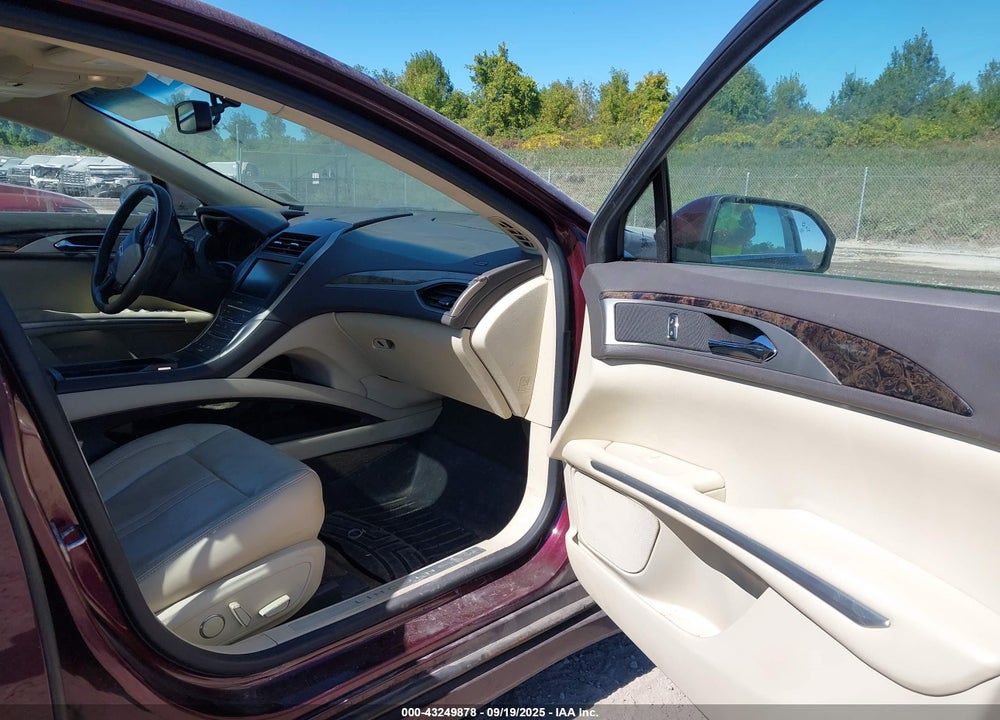 2013 LINCOLN MKZ VIN: 3LN6L2JK9DR802349