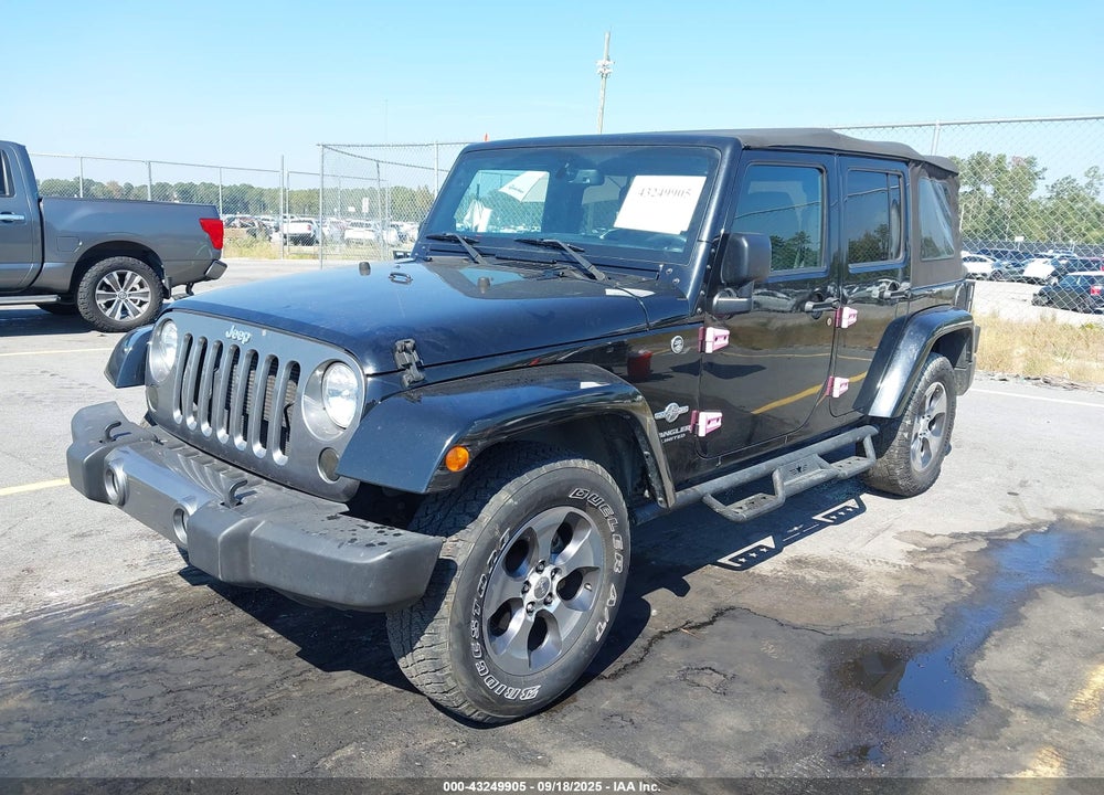 2015 JEEP WRANGLER UNLIMITED FREEDOM EDITION VIN: 1C4BJWDG8FL573414