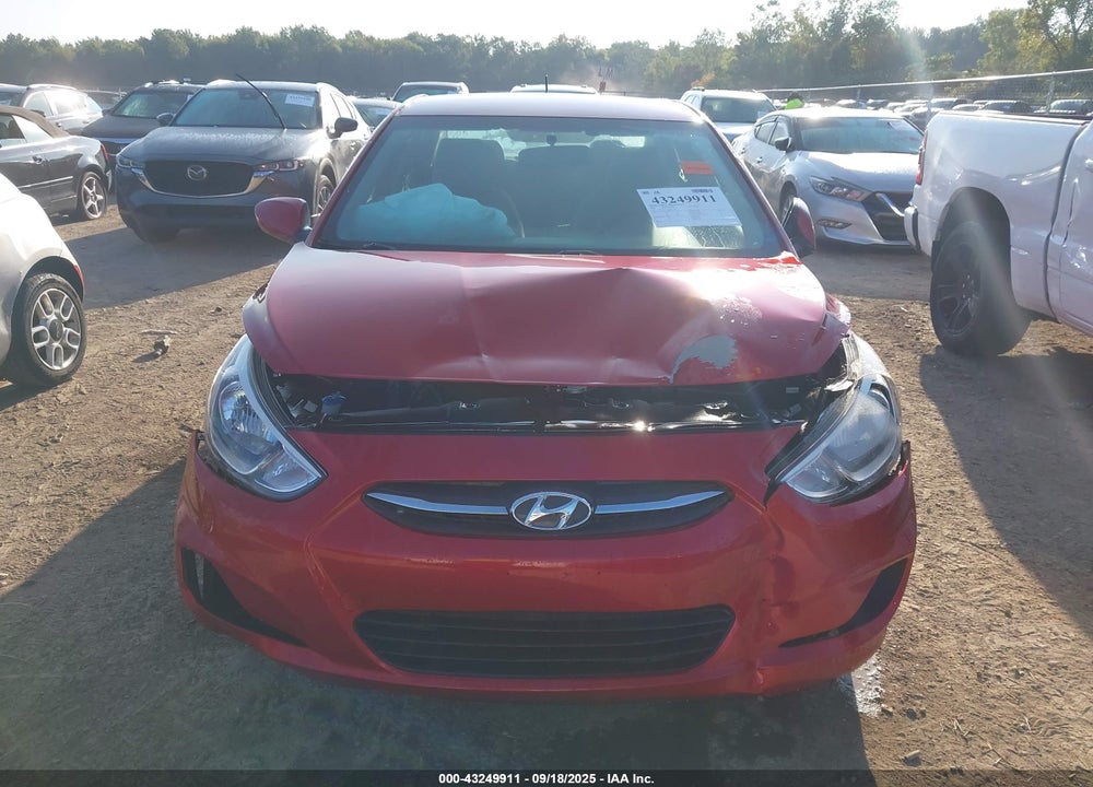 2017 HYUNDAI ACCENT VIN: KMHCT4AEXHU355800