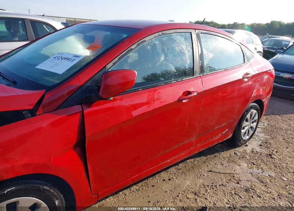 2017 HYUNDAI ACCENT VIN: KMHCT4AEXHU355800
