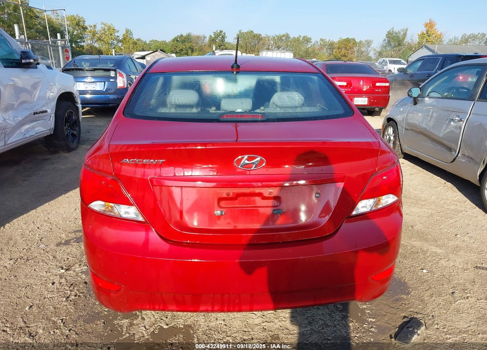 2017 HYUNDAI ACCENT VIN: KMHCT4AEXHU355800