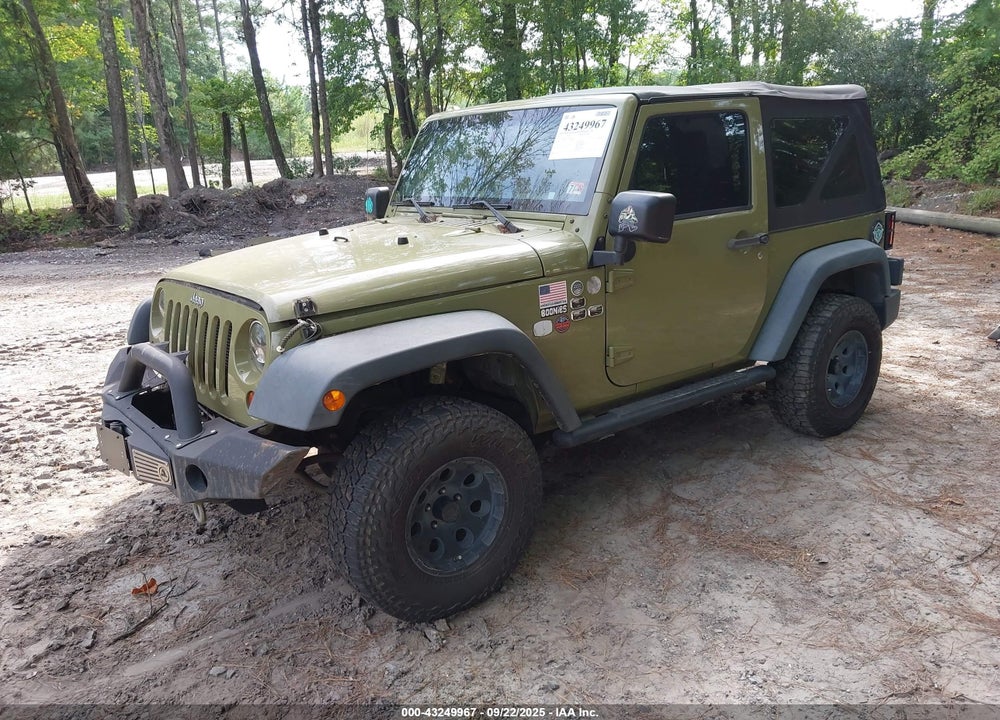 2013 JEEP WRANGLER SPORT VIN: 1C4AJWAG1DL610039