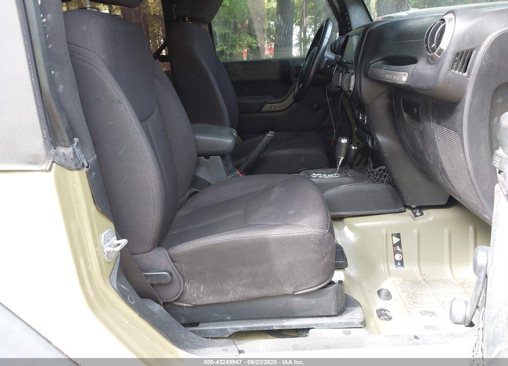 2013 JEEP WRANGLER SPORT VIN: 1C4AJWAG1DL610039