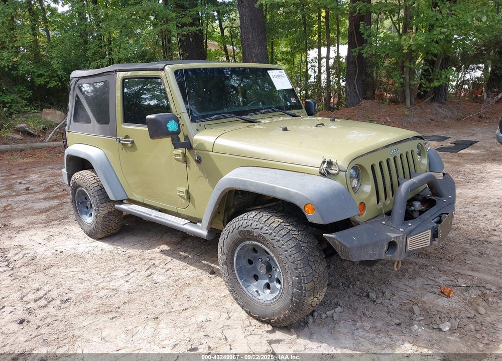 2013 JEEP WRANGLER SPORT VIN: 1C4AJWAG1DL610039