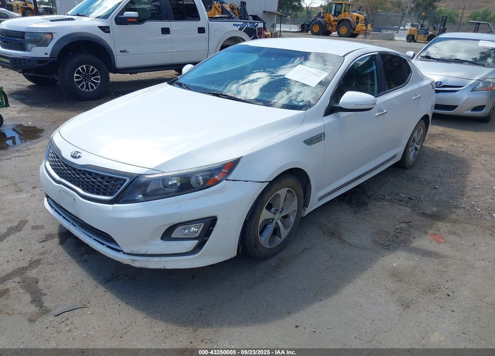 2015 KIA OPTIMA HYBRID VIN: KNAGM4AD0F5080534