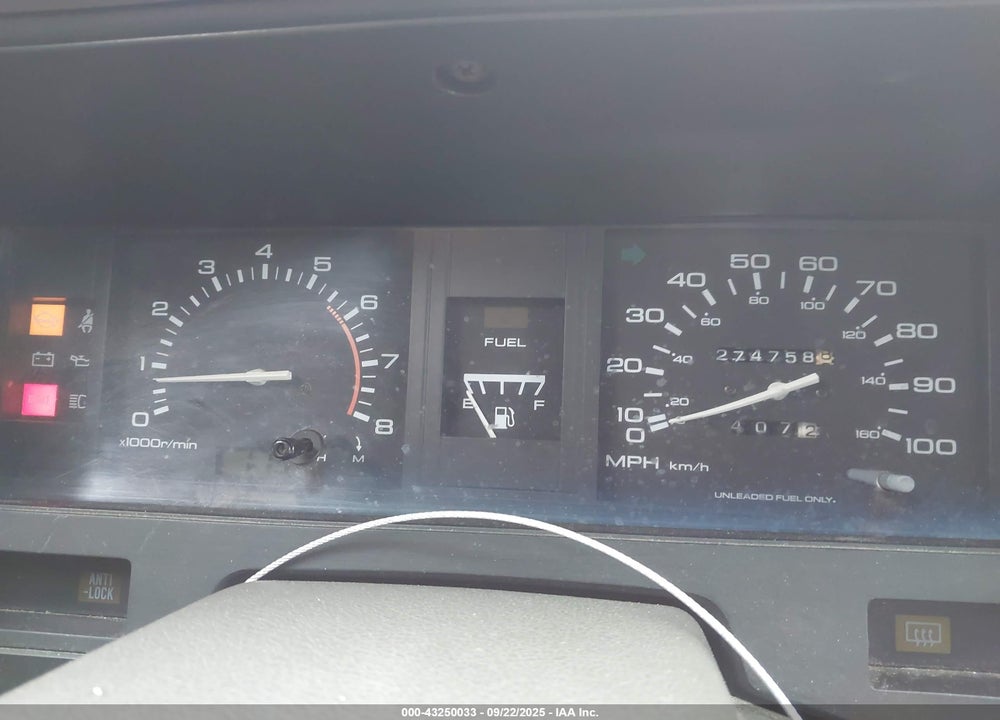 1992 NISSAN PATHFINDER XE VIN: JN8HD17S8NW034409