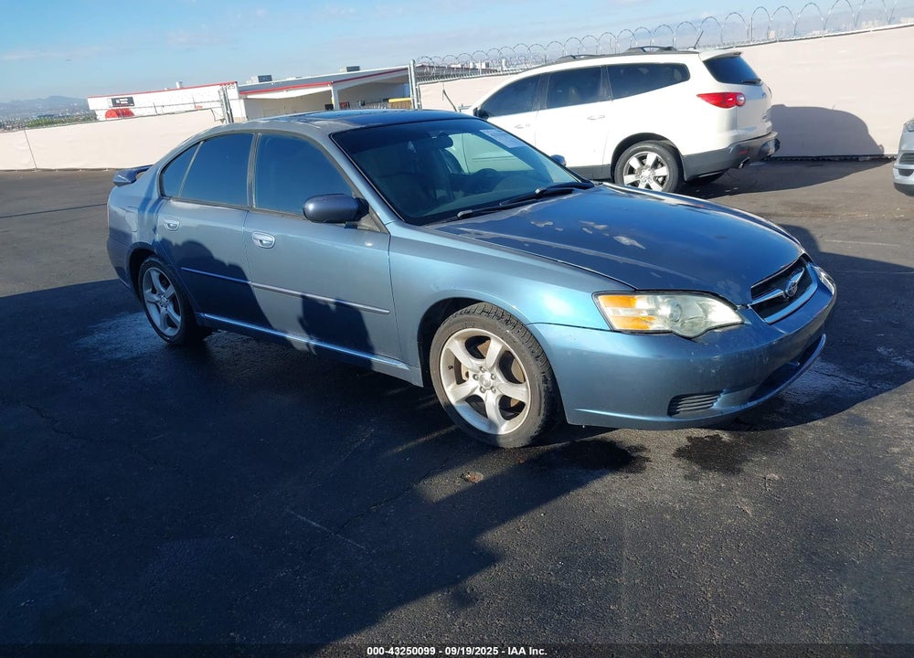 2006 SUBARU LEGACY 2.5I VIN: 4S3BL626867211015