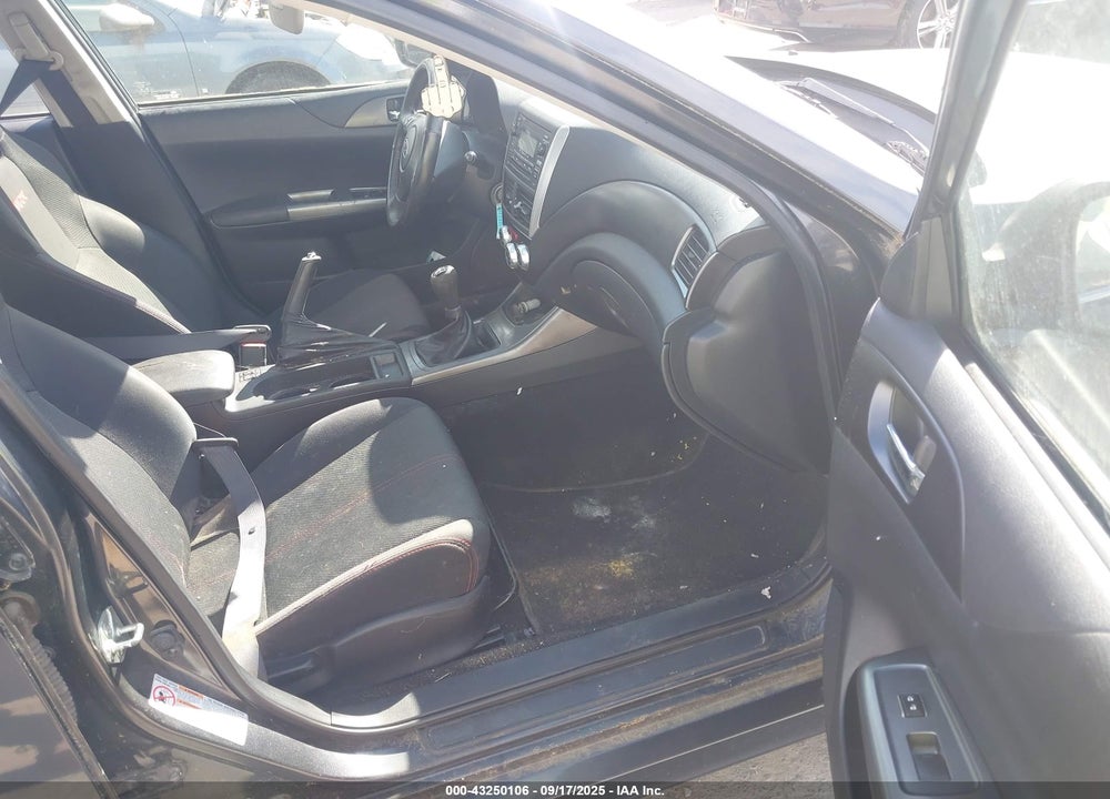 2011 SUBARU IMPREZA WRX PREMIUM VIN: JF1GV7F66BG512396