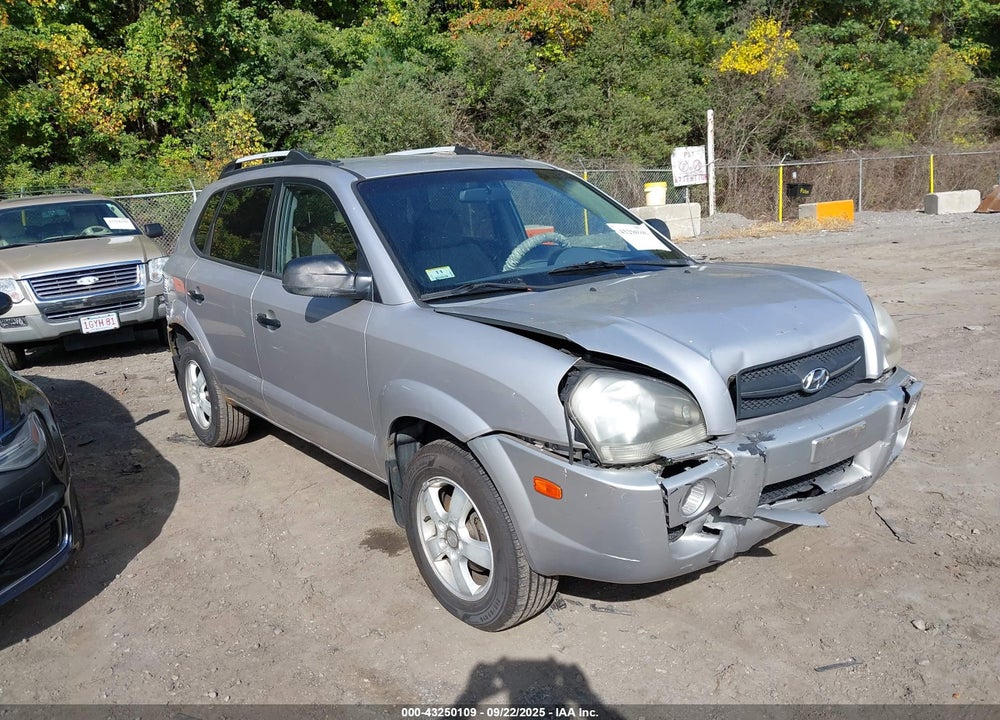 2005 HYUNDAI TUCSON GL VIN: KM8JM12B05U094941