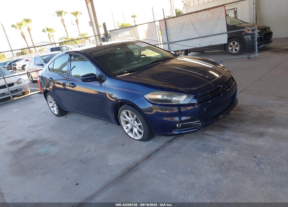 2013 DODGE DART SXT VIN: 1C3CDFBA0DD346871