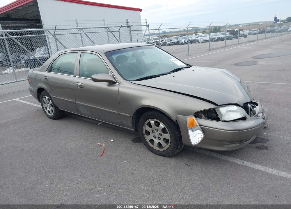 2002 MAZDA 626 LX VIN: 1YVGF22C025301173