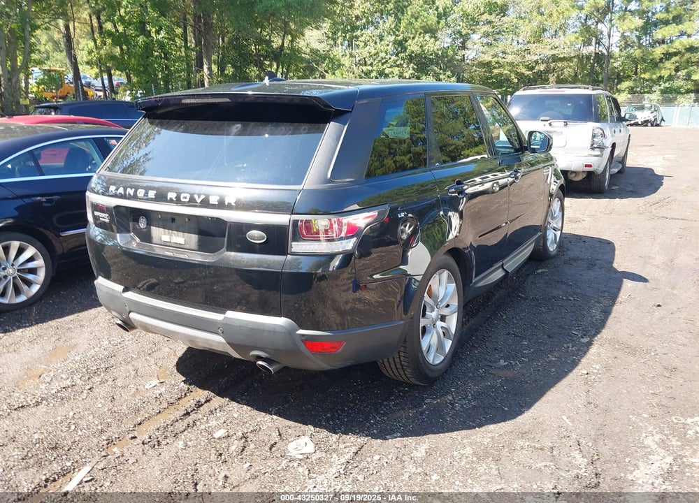 2016 LAND ROVER RANGE ROVER SPORT VIN: SALWR2PF5GA120007