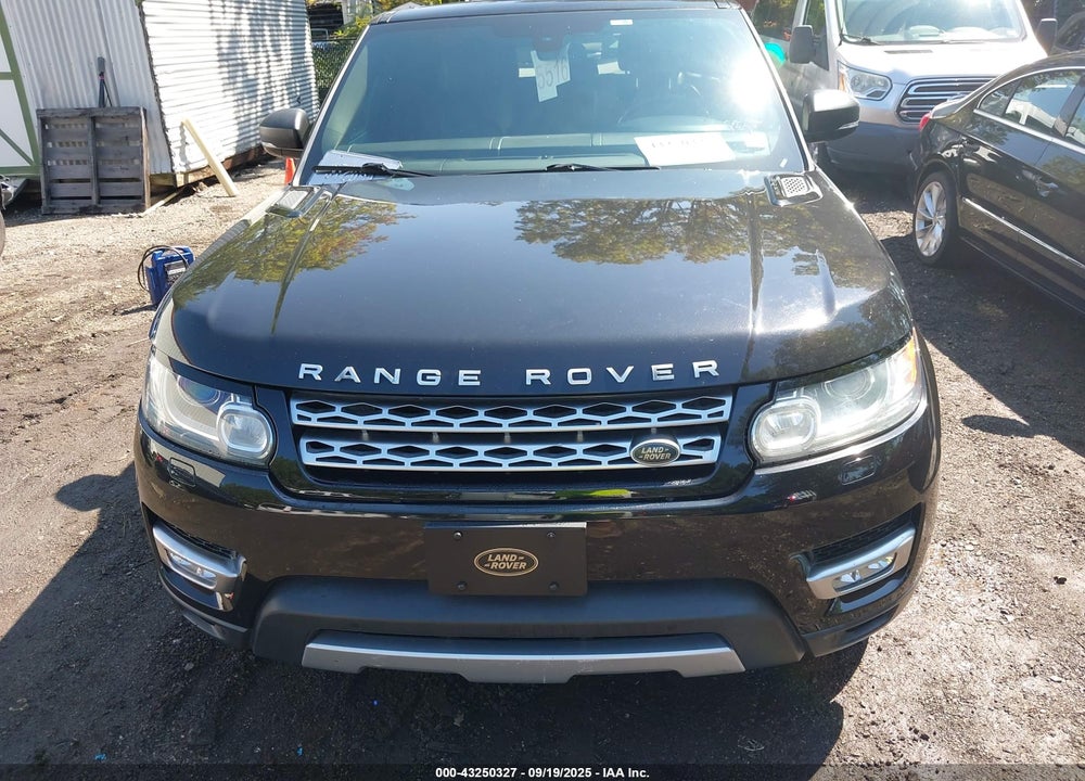 2016 LAND ROVER RANGE ROVER SPORT VIN: SALWR2PF5GA120007