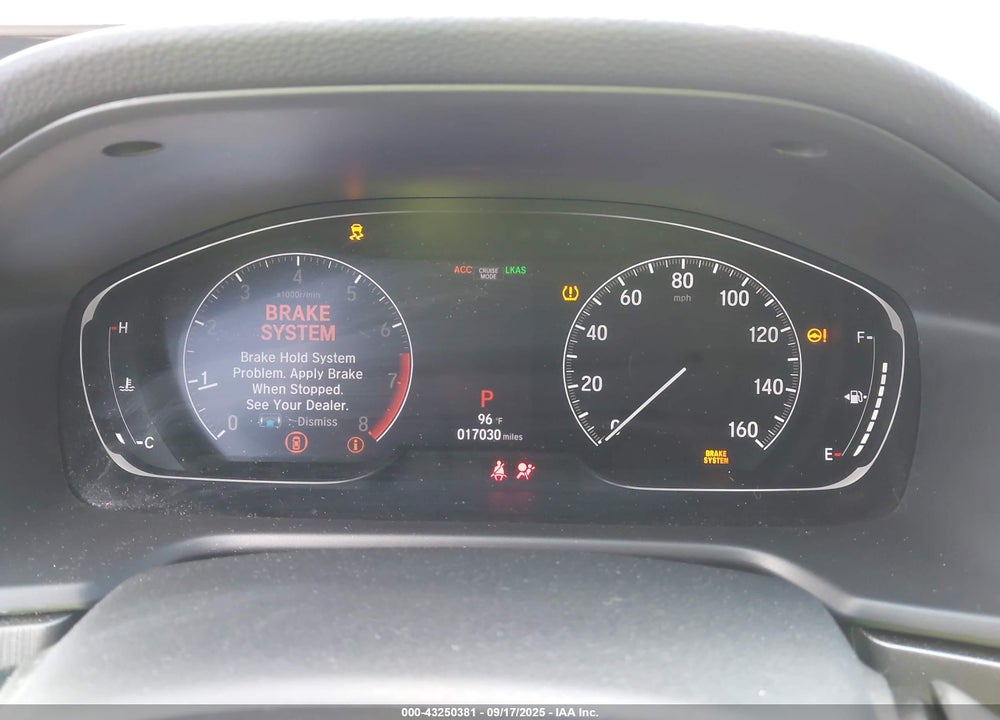 2019 HONDA ACCORD LX VIN: 1HGCV1F17KA113074