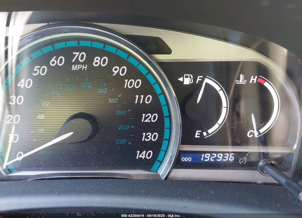 2009 TOYOTA VENZA BASE V6 VIN: 4T3ZK11A59U016945