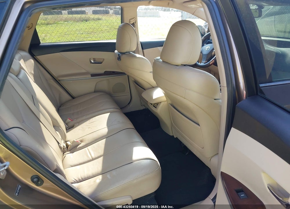 2009 TOYOTA VENZA BASE V6 VIN: 4T3ZK11A59U016945