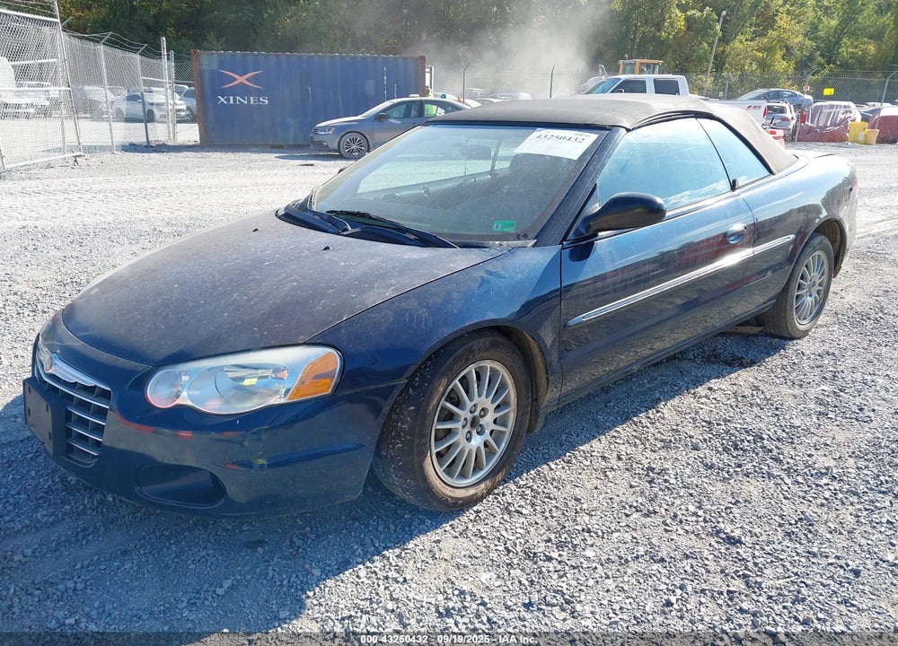 2005 CHRYSLER SEBRING TOURING VIN: 1C3EL55R45N658243