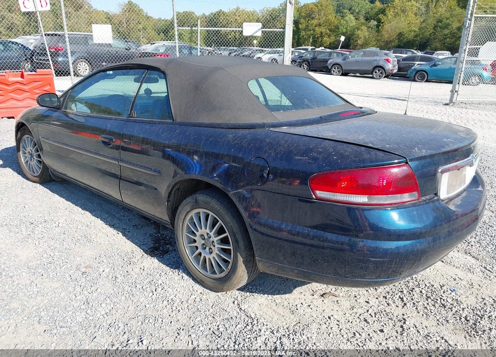 2005 CHRYSLER SEBRING TOURING VIN: 1C3EL55R45N658243