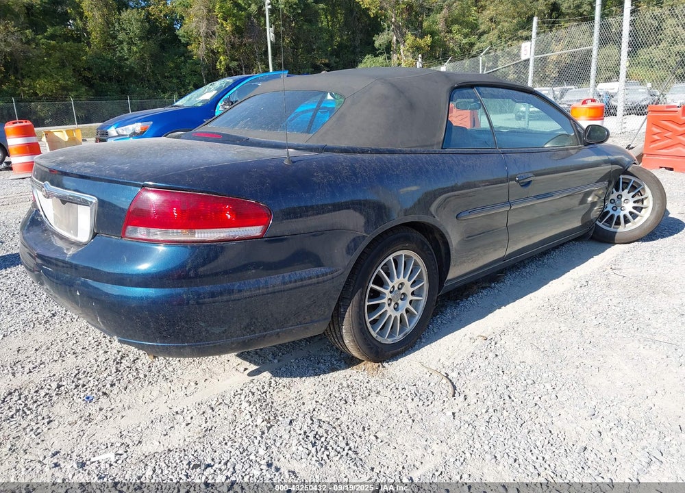 2005 CHRYSLER SEBRING TOURING VIN: 1C3EL55R45N658243