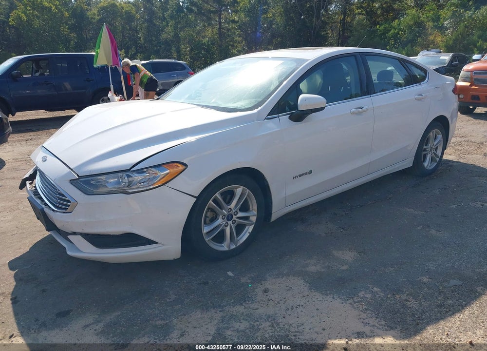 2018 FORD FUSION HYBRID SE VIN: 3FA6P0LU9JR206266