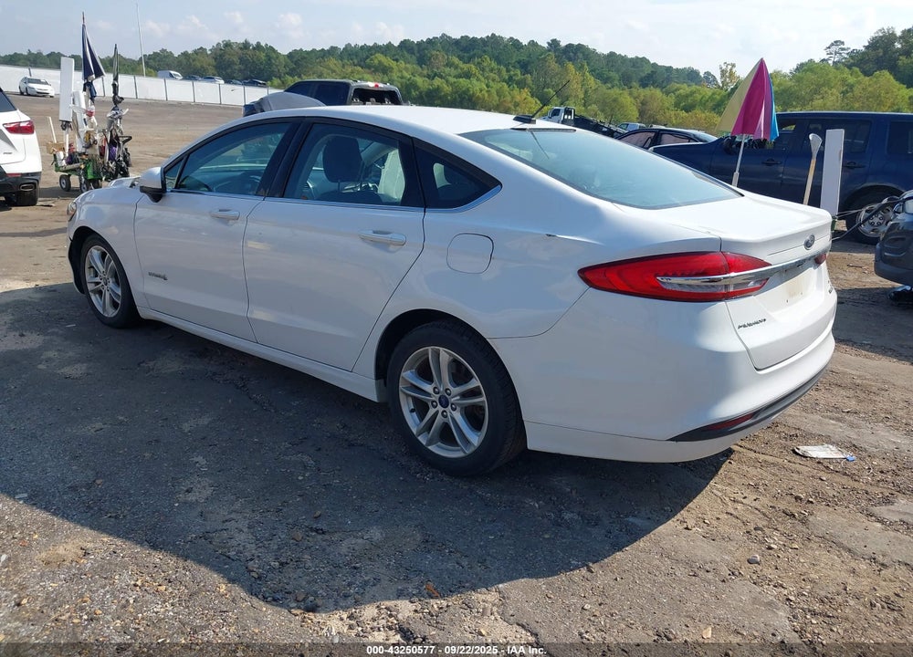 2018 FORD FUSION HYBRID SE VIN: 3FA6P0LU9JR206266