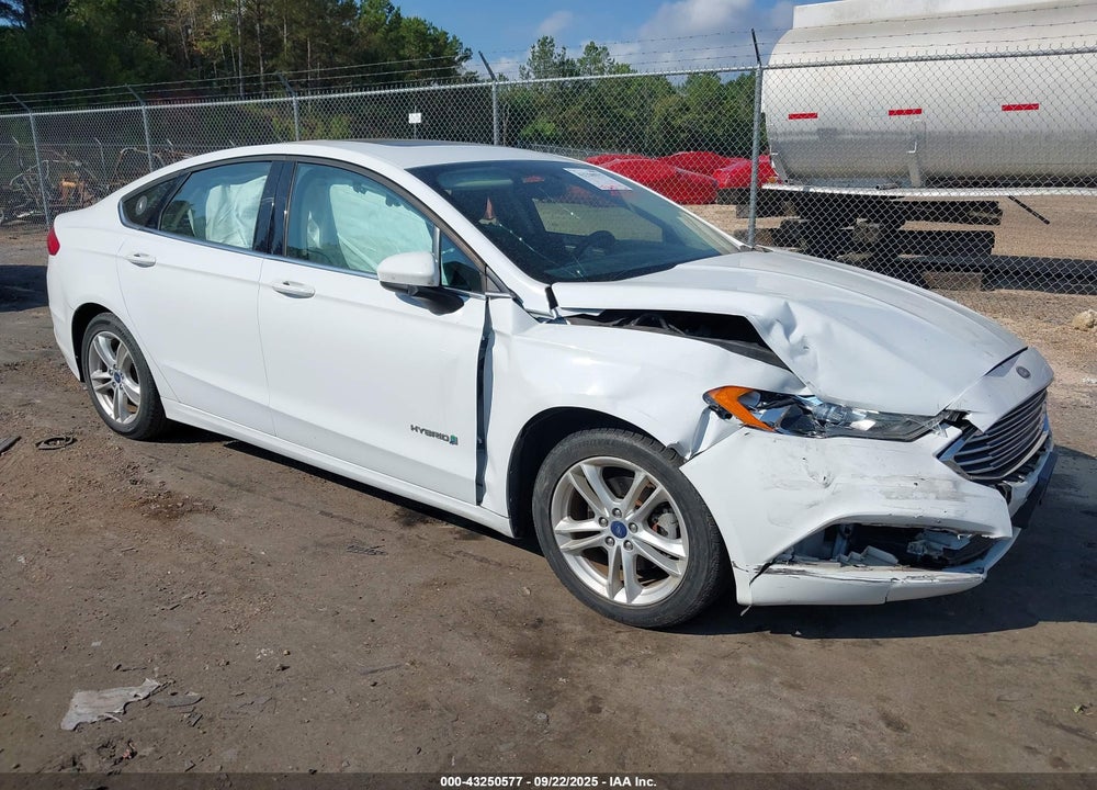 2018 FORD FUSION HYBRID SE VIN: 3FA6P0LU9JR206266