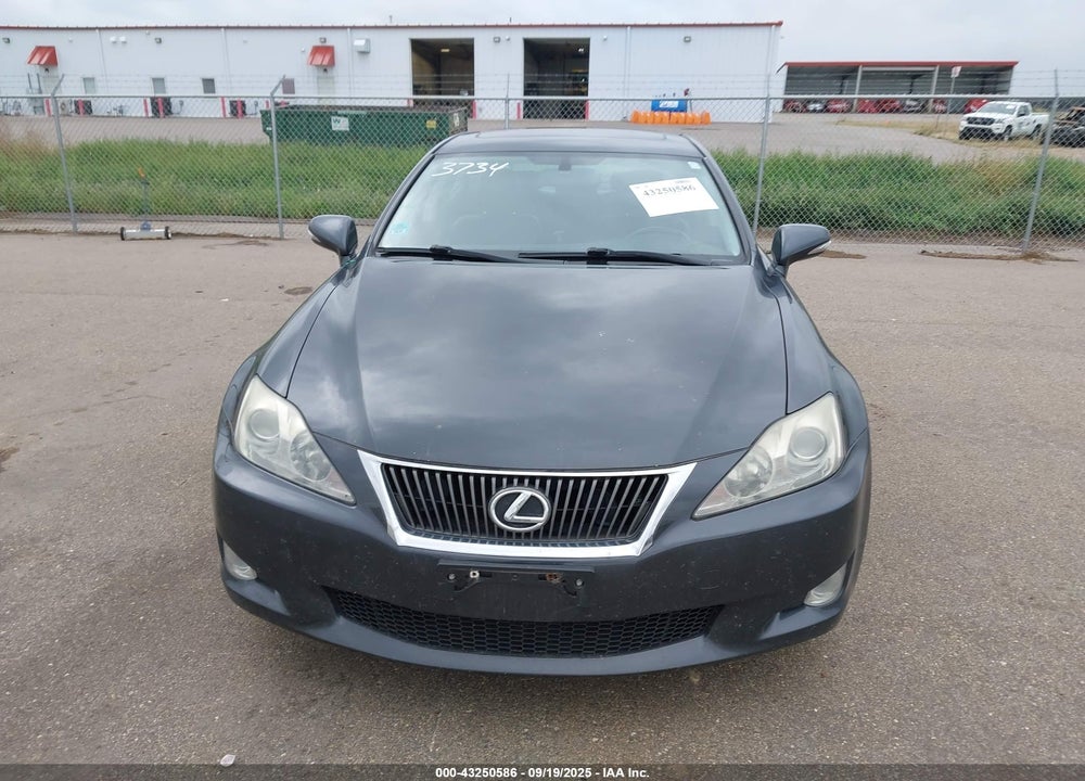 2009 LEXUS IS 250 VIN: JTHCK262595033649
