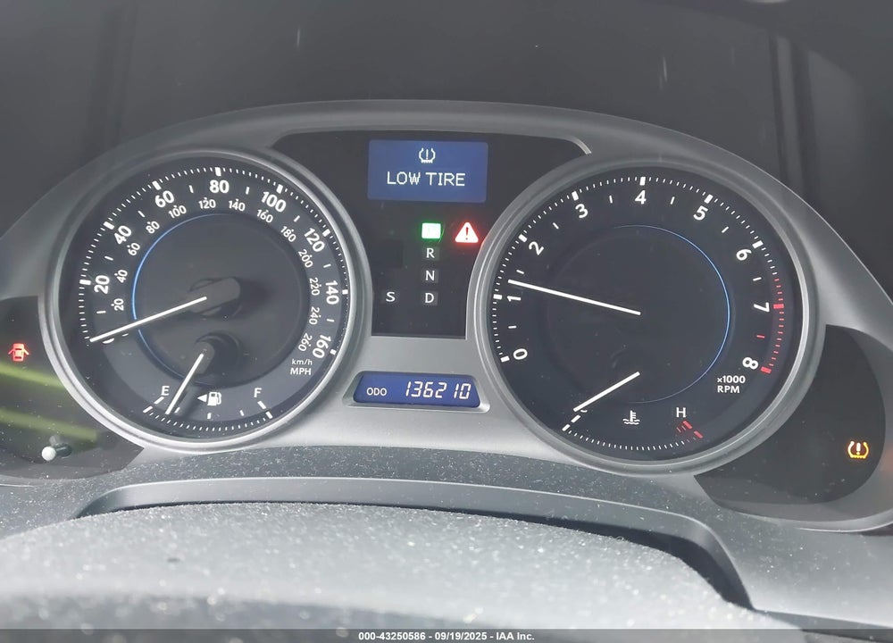 2009 LEXUS IS 250 VIN: JTHCK262595033649
