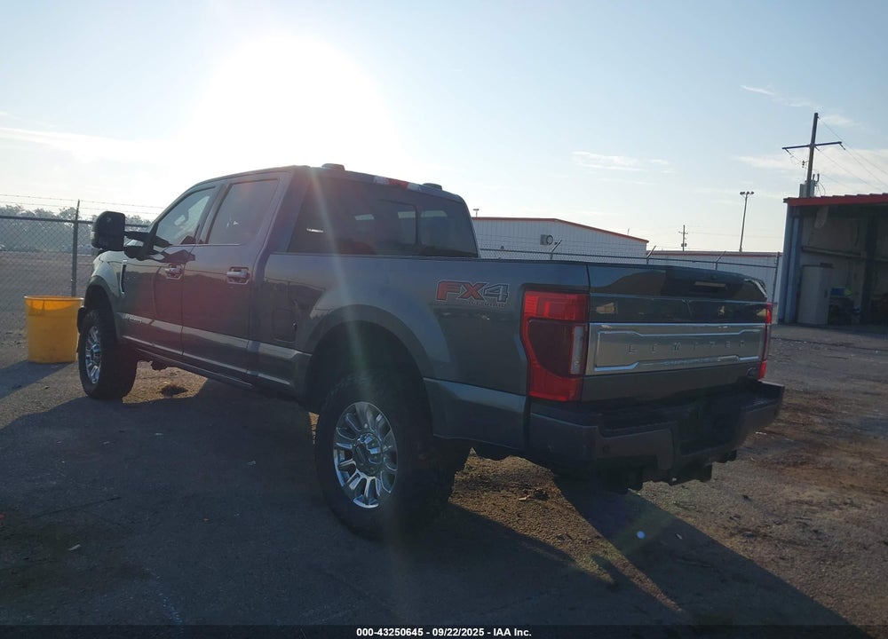 2022 FORD F-250 LIMITED VIN: 1FT7W2BT6NEF97861