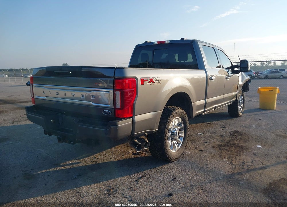 2022 FORD F-250 LIMITED VIN: 1FT7W2BT6NEF97861