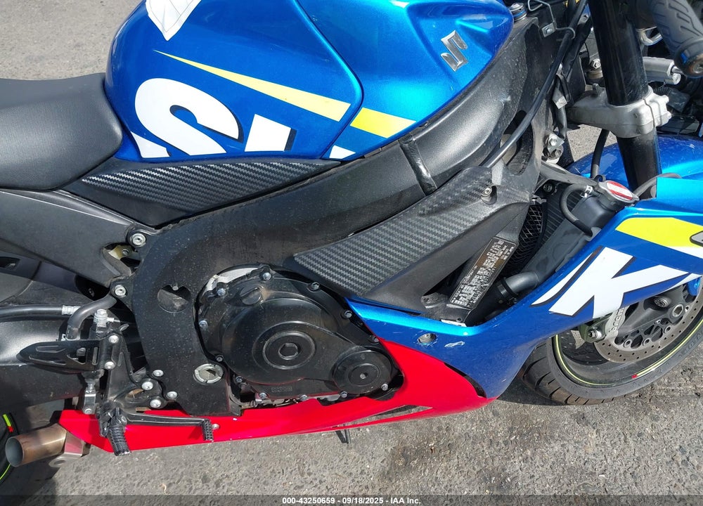 2016 SUZUKI GSX-R600 VIN: JS1GN7FA7G2100291