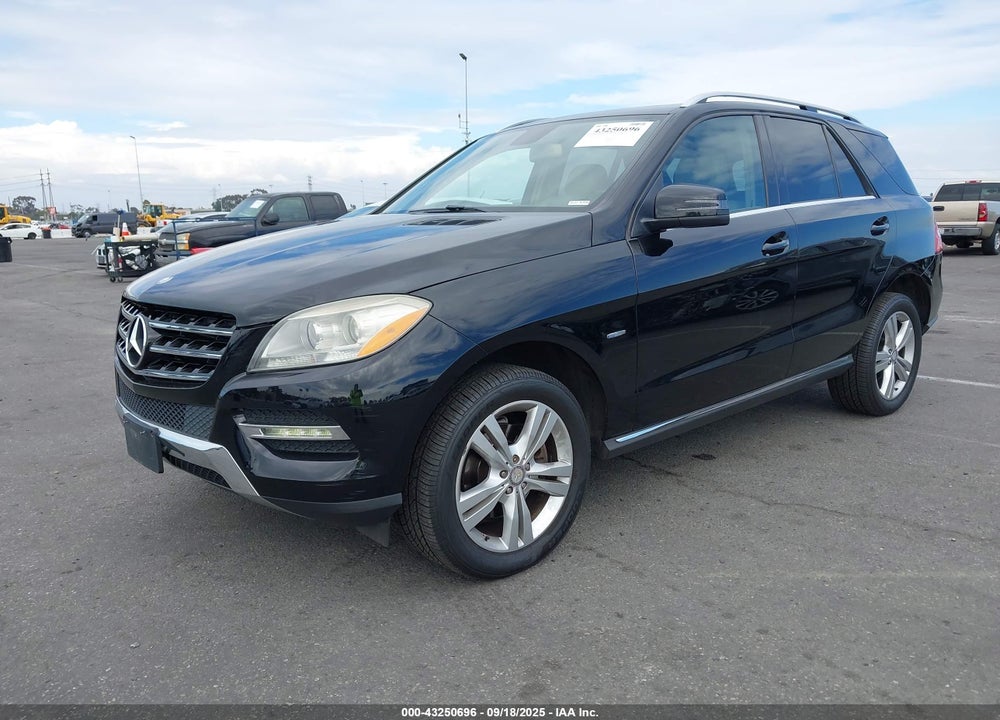 2012 MERCEDES-BENZ ML-CLASS VIN: 4JGDA5HB7CA003697